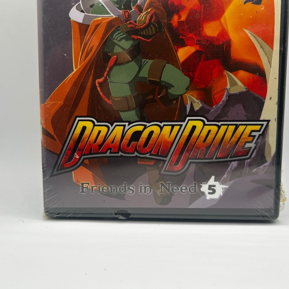 Dragon Drive Vol 5 Friends in Need DVD Bandai Entertainment Anime 23304 New - Picture 2 of 5
